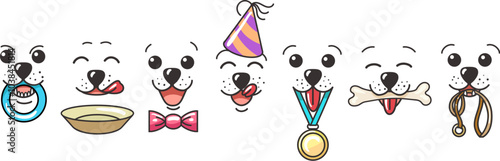 Cute Puppies mouth set