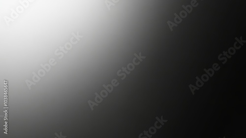 Abstract Black and White Gradient Background