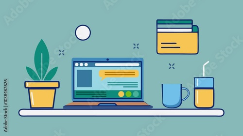 Digital Marketing Isometric Design