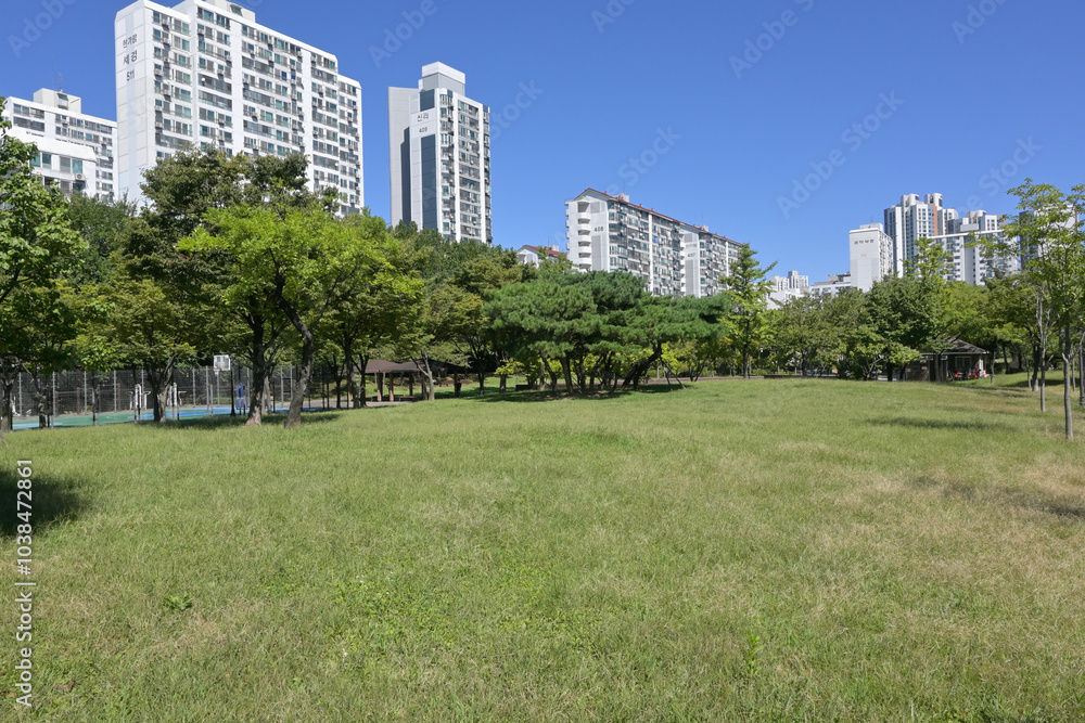 韓国の新都市：坪村（ピョンチョン・Pyeongchon）の街並み