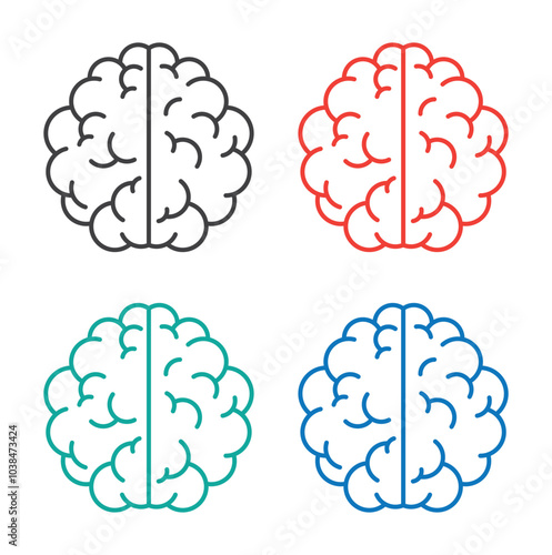 human brain icon