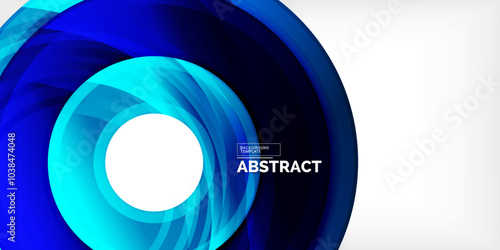 Circles, round elements, ring shapes premium background. Vector Illustration For Wallpaper, Banner, Background, Card, Book Illustration, landing page