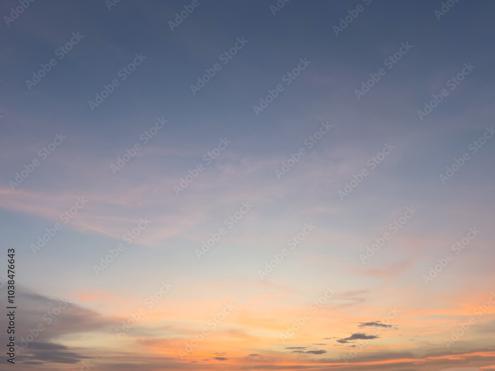 Tropical sunset sky background Tropical sunset sky background