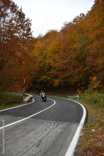 Jesień w Abruzzo, Italy.