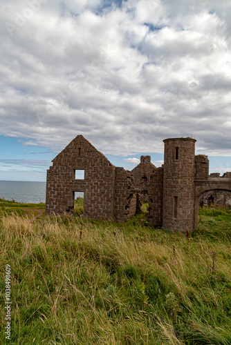 Ruins of slains Castle scotland photo