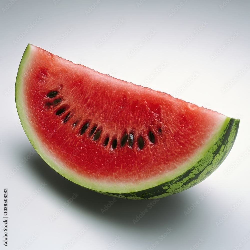 Juicy watermelon slice