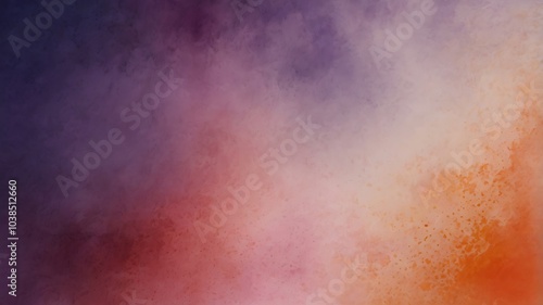 Abstract Grainy Gradient Wallpaper with Orange, Pink, and Purple Tones background