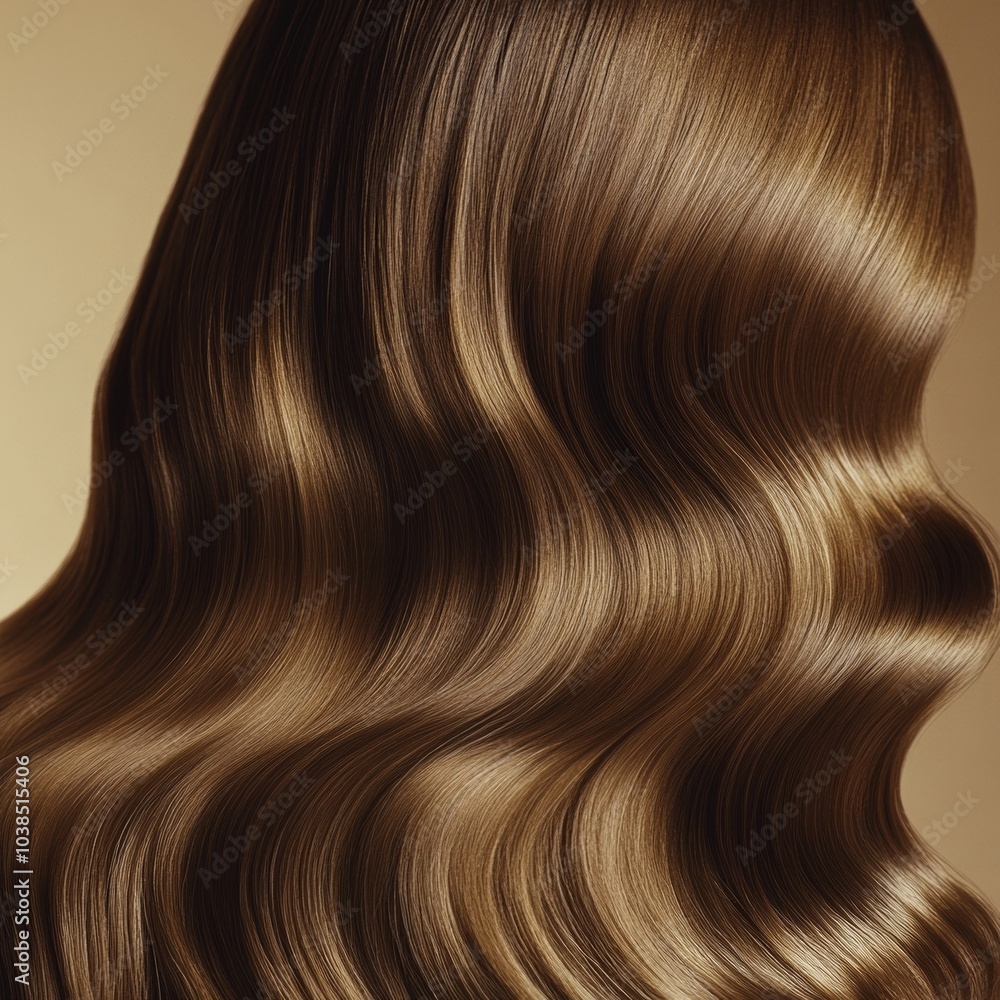 Naklejka premium hair of a woman