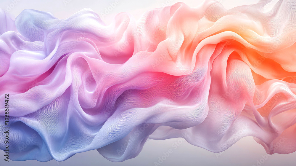 Abstract colorful fabric texture with waves and swirls, flowing silk like, flowing, smooth, and elegant. Abstract colorful fabric texture with waves and swirls, flowing silk like, flowing, smooth, and elegant.