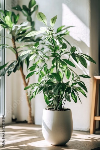 Plants in a Stylish Modern Interior Design