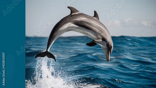 Dolphin Banner Template