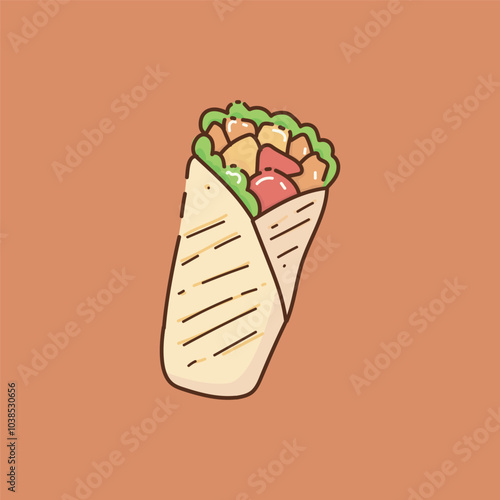 Cute Colorful Food Illustrations