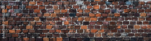 brick wall with visible details. textura photo