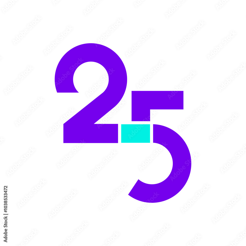 25 years creative logo vector eps 25 years creative logo vector eps