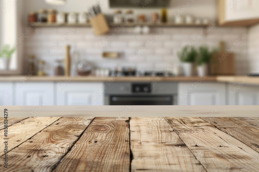 A modern rustic wooden table plate takes center stage, with a cozy, nature inspired kitchen illuminated by warm pendant lights in the kitchen background. A modern rustic wooden table plate takes center stage, with a cozy, nature inspired kitchen illuminated by warm pendant lights in the kitchen background.