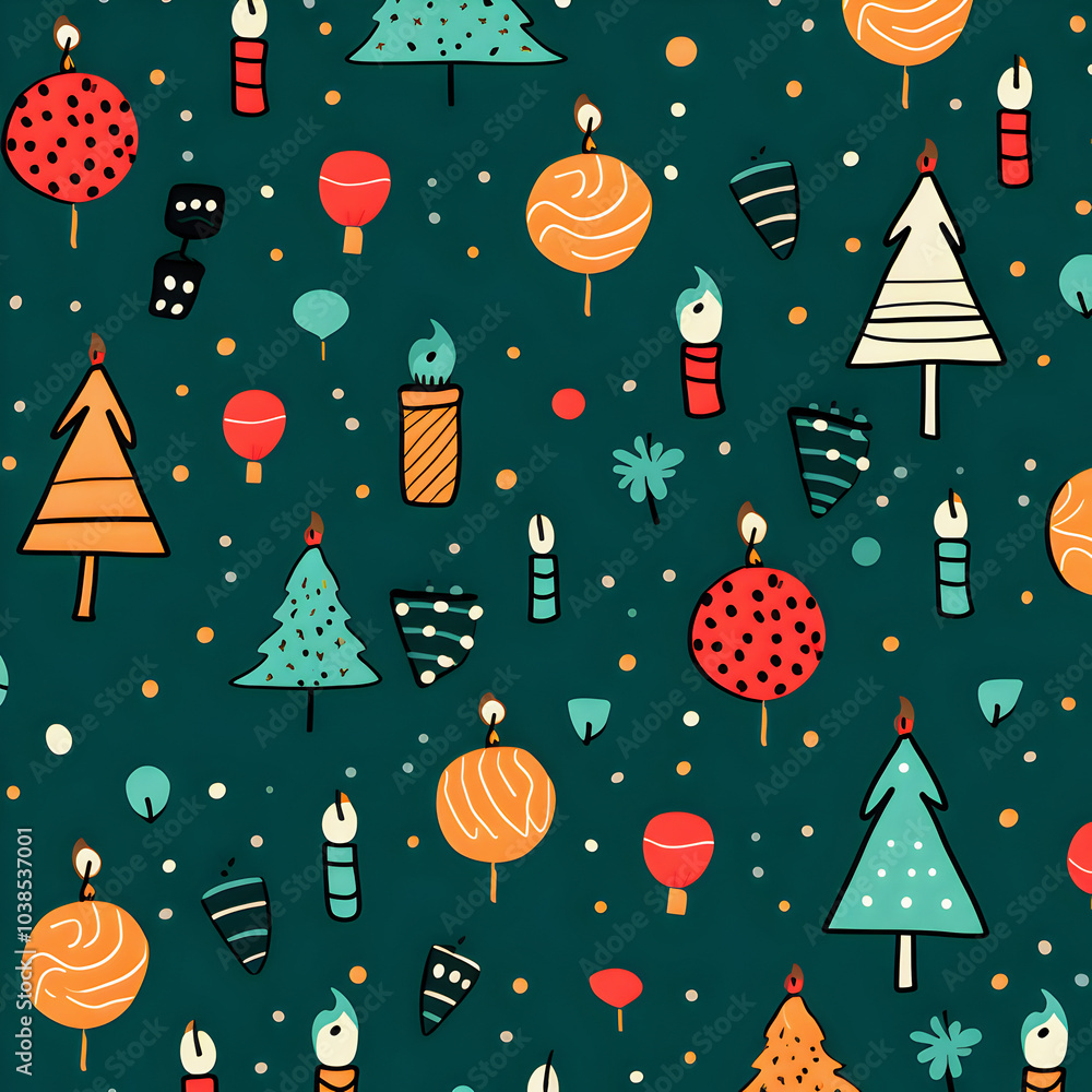 seamless christmas pattern seamless christmas pattern