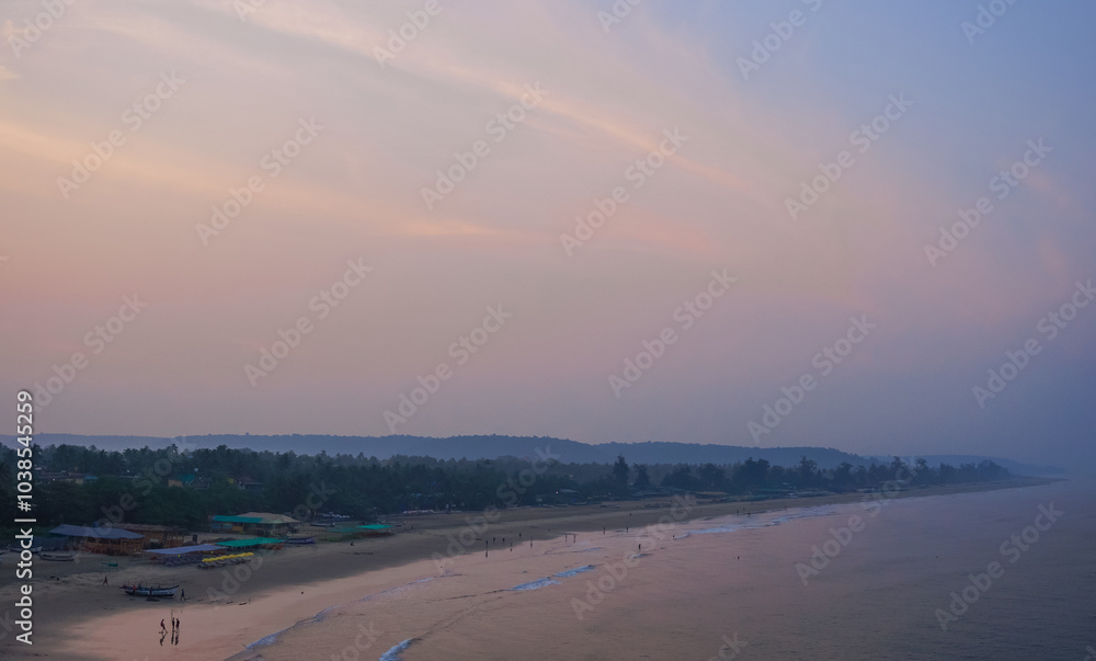Early morning on the seashore Early morning on the seashore
