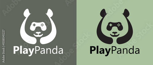 Elegant Brand Marks to Elevate Your Business playing with a panda
