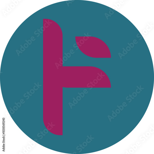 Letter F logo icon design.