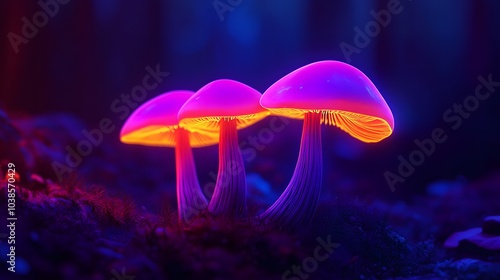 Glow-in-the-Dark Mushrooms