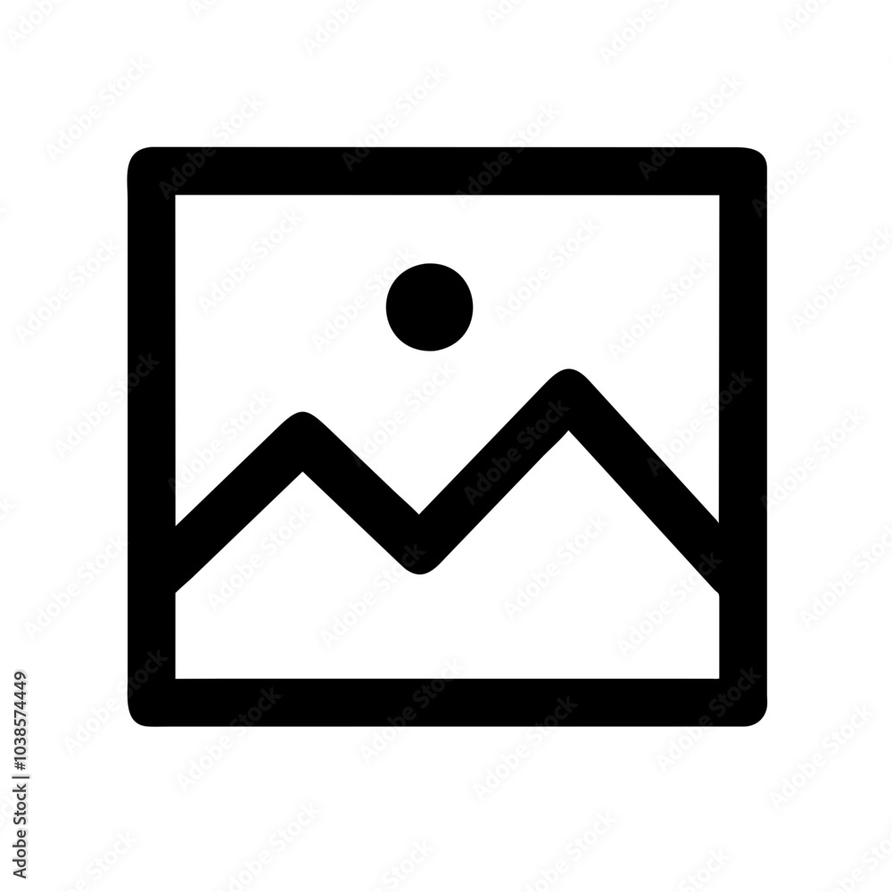 Icon representing images or graphics Icon representing images or graphics