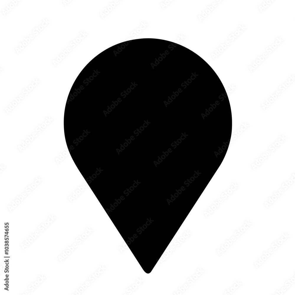 Icon used for marking or saving locations Icon used for marking or saving locations