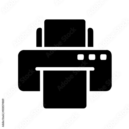 Icon for document printing actions