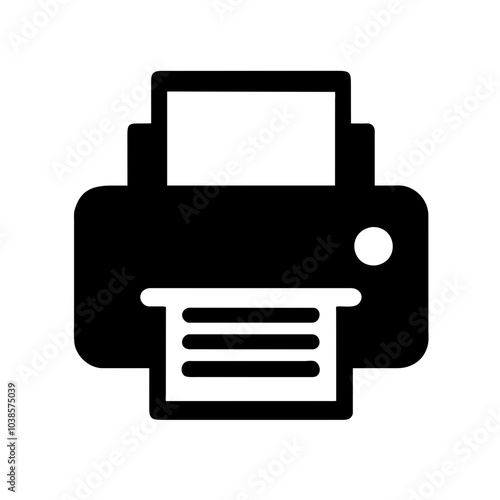 Icon for document printing actions