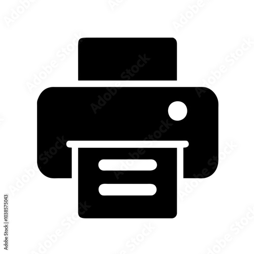 Icon for document printing actions