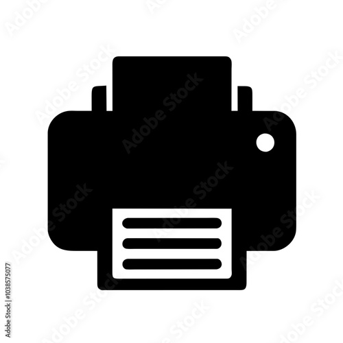 Icon for document printing actions