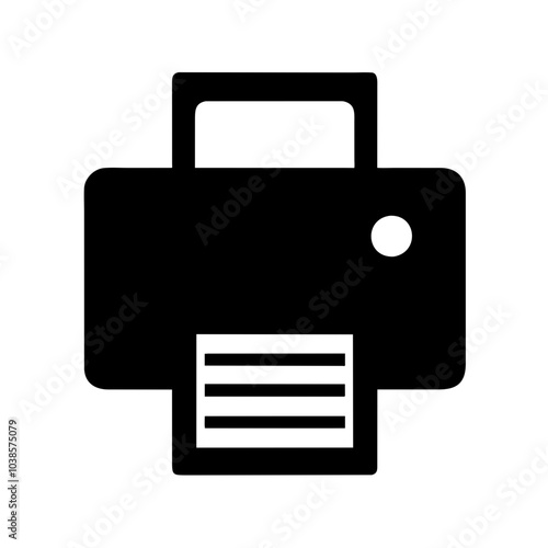 Icon for document printing actions