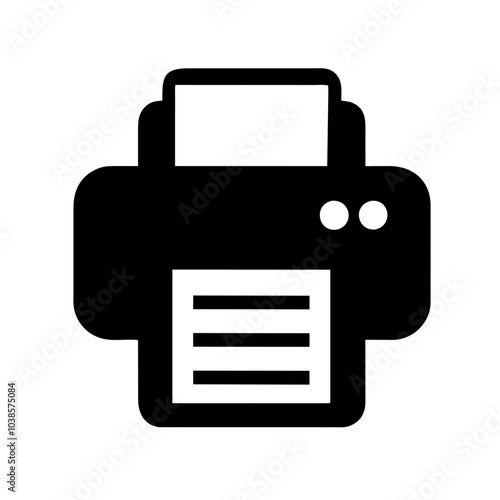 Icon for document printing actions