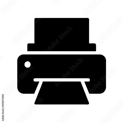 Icon for document printing actions
