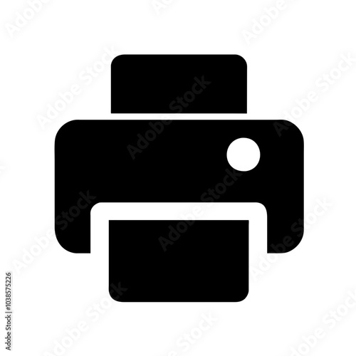 Icon for document printing actions