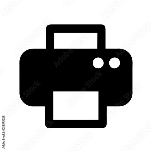 Icon for document printing actions