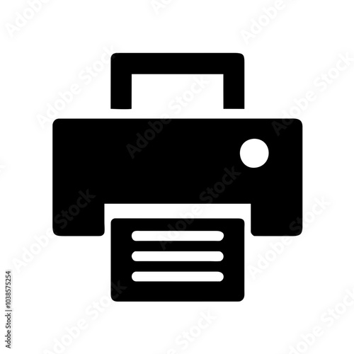 Icon for document printing actions
