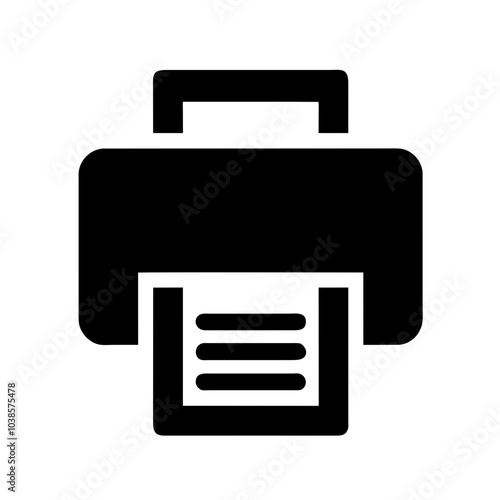 Icon for document printing actions