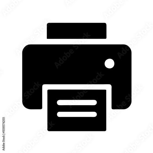 Icon for document printing actions