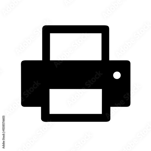 Icon for document printing actions
