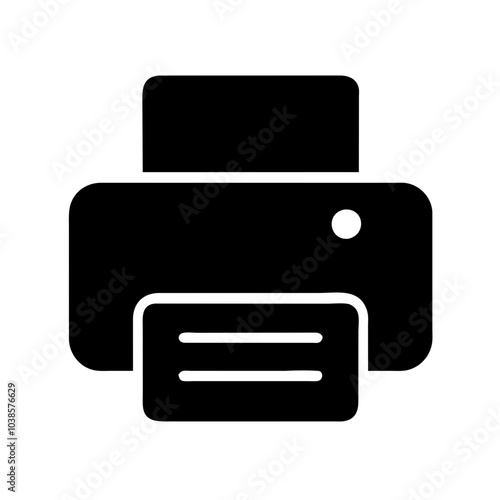 Icon for document printing actions