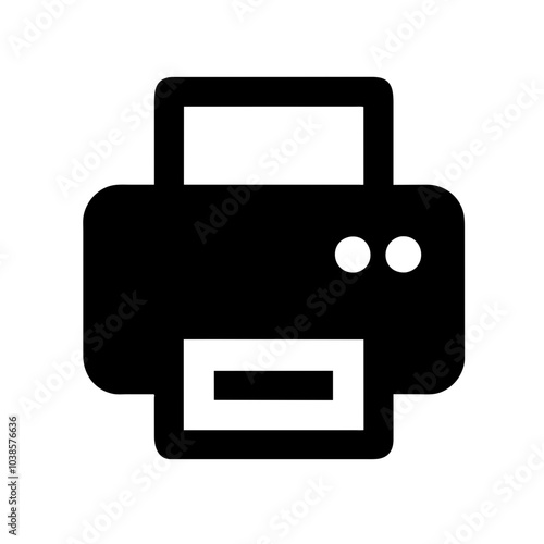 Icon for document printing actions