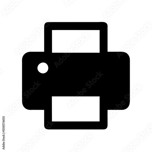 Icon for document printing actions