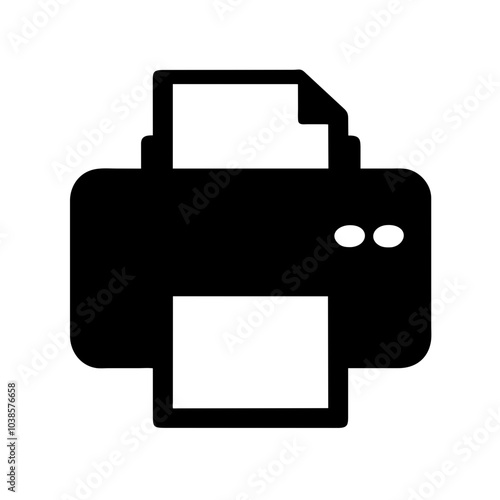 Icon for document printing actions