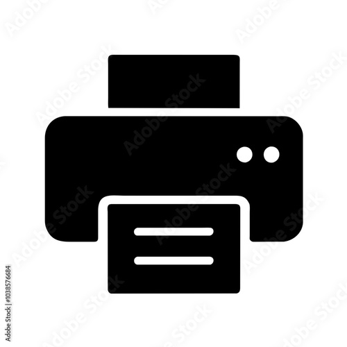 Icon for document printing actions