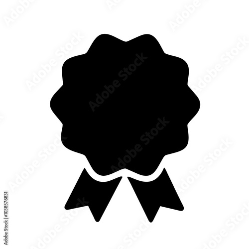Symbol indicating product or service excellence