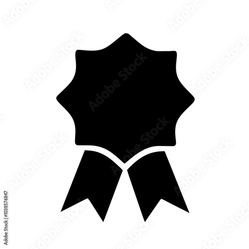 Symbol indicating product or service excellence