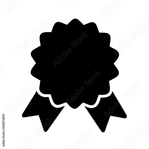 Symbol indicating product or service excellence