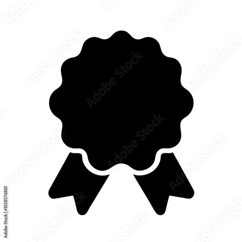Symbol indicating product or service excellence