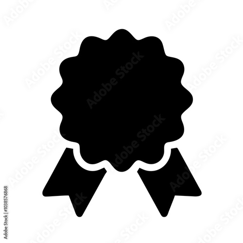 Symbol indicating product or service excellence