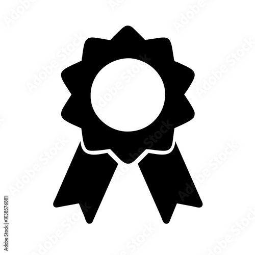 Symbol indicating product or service excellence